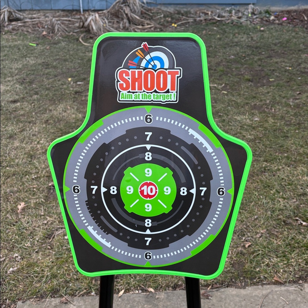 Interactive Target for Kids - Green and Black - Picture 4 of 5